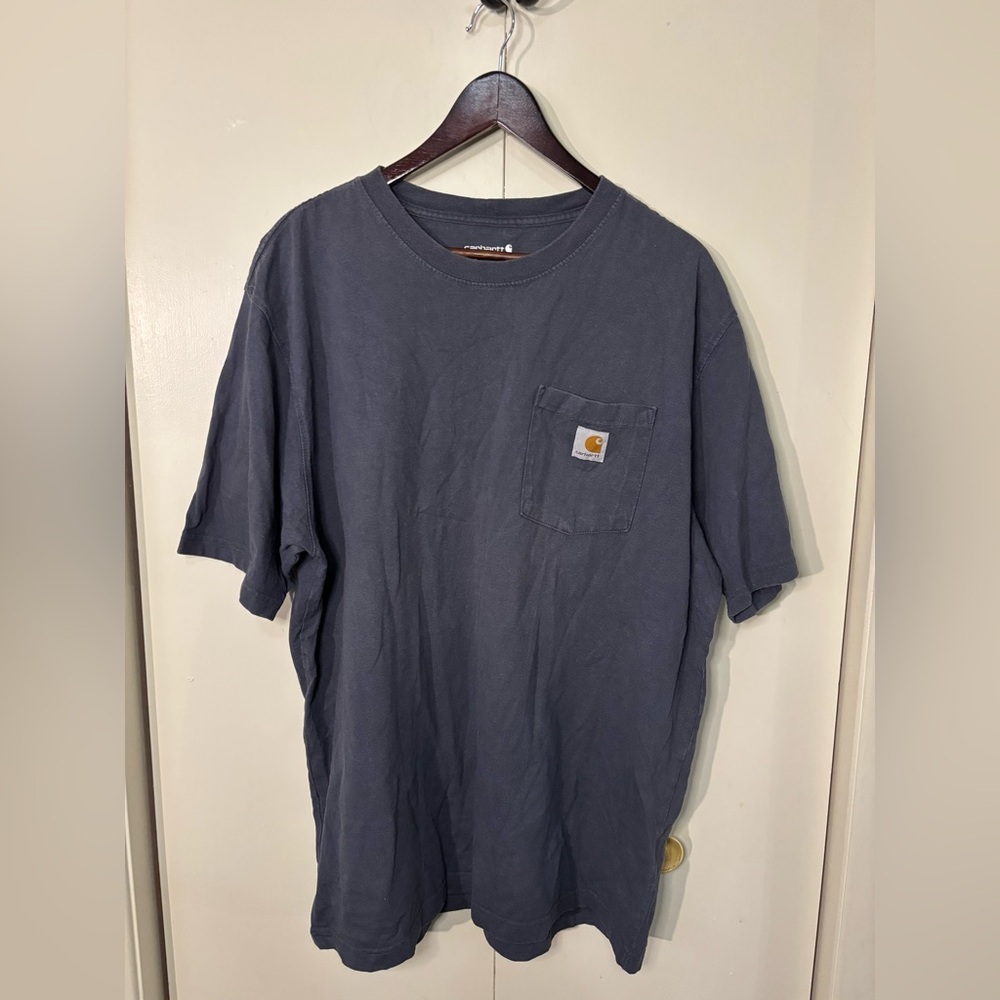 Carhartt Men's Dark Gray Short Sleeve Tee